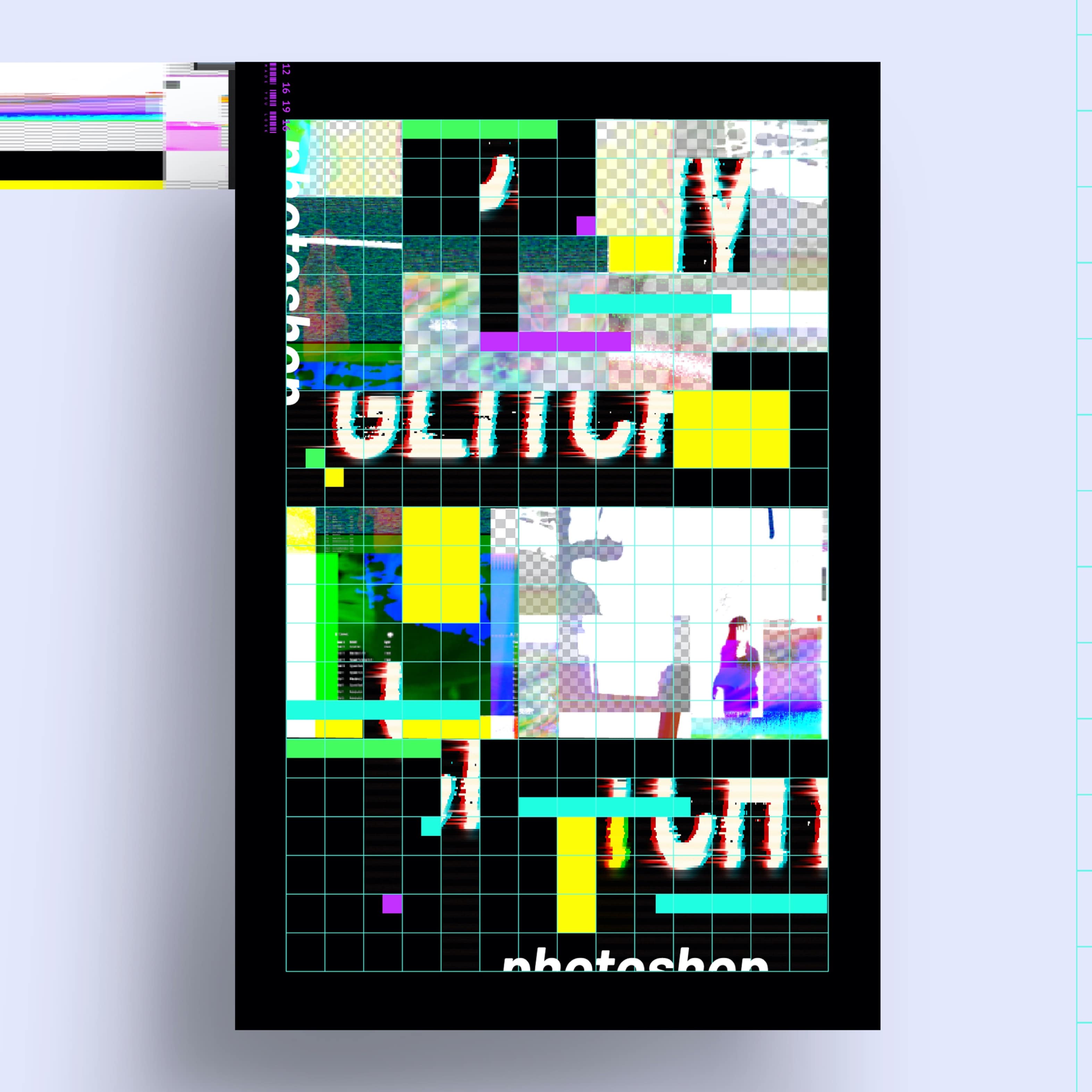 Glitch poster