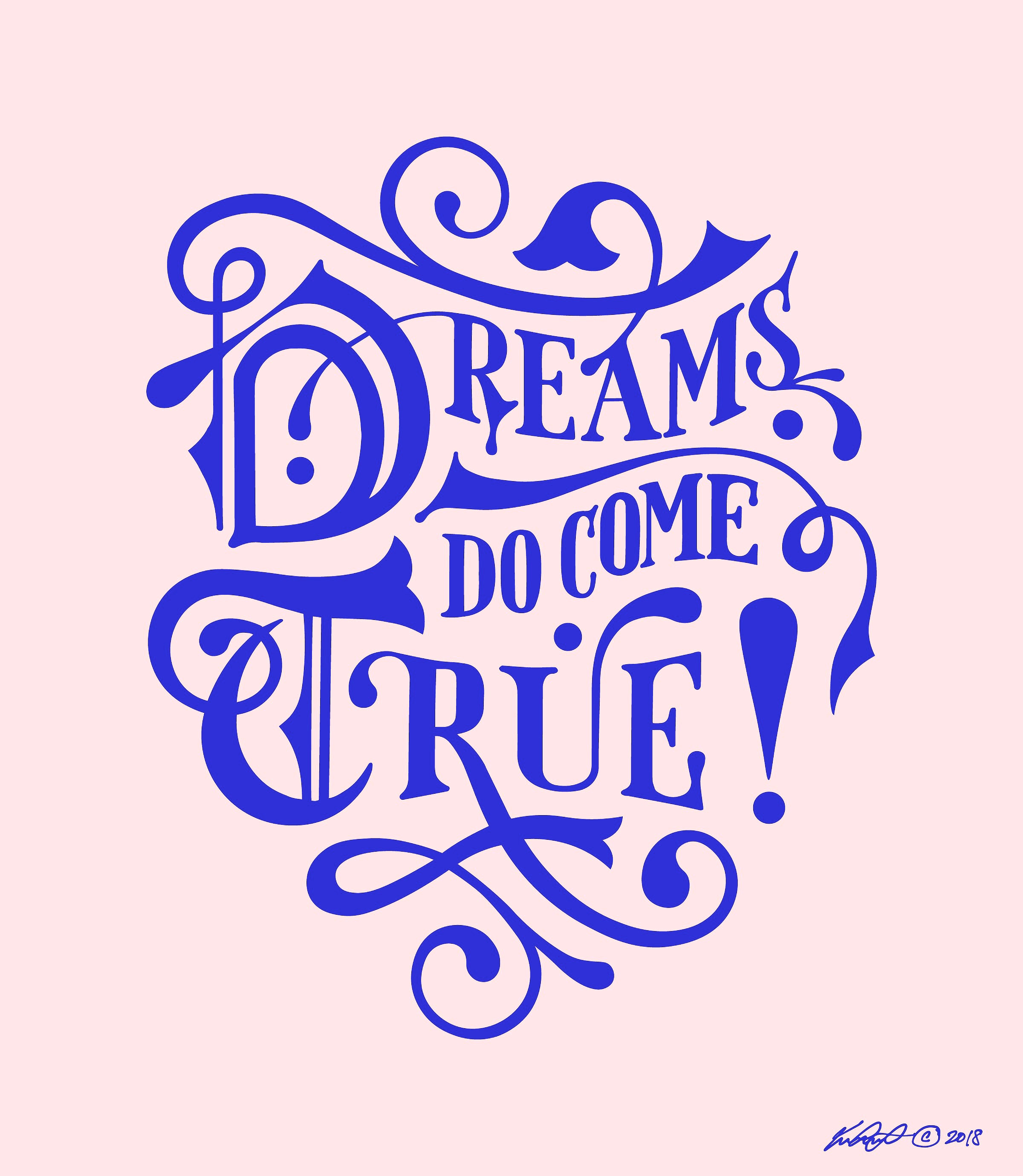 Hand lettering